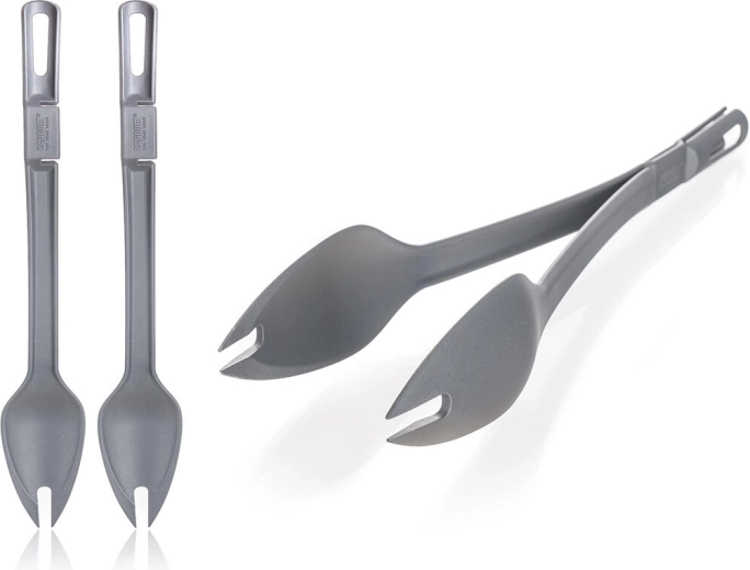 Kuchárske kliešte Culinaria Grey 32 cm z nylonu