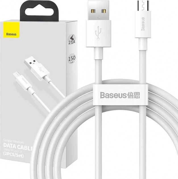 Sada dátových káblov Baseus USB na Micro 2,1A 1,5m