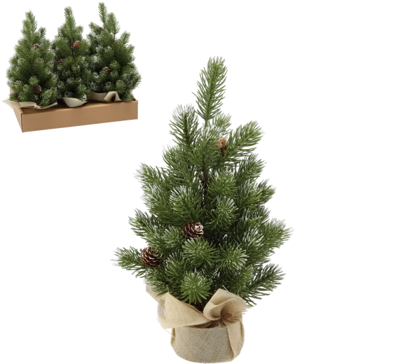 Umelý vianočný stromček „choinka bożonarodzeniowa“ 35 cm - 1 kus