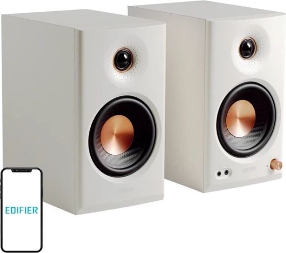 Edifier MR 4.5 aktívne štúdiové reproduktory biele