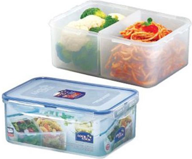 Dóza na potraviny s 2 priehradkami 2,3 l LOCK