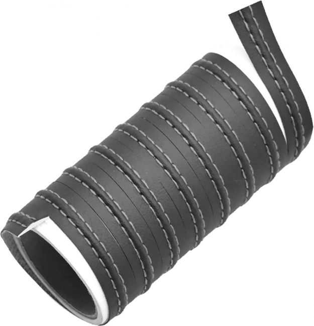 Da105a dekoračná páska 2 m čierna/strieborná