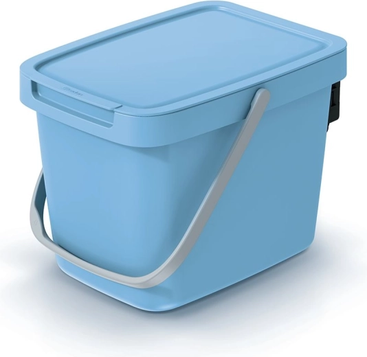 Odpadkový kôš Systema Q Collect 6 l svetlomodrý