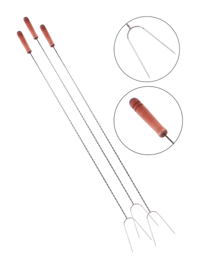 Vidličky na opekanie 130/120 cm