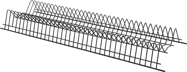 Odkvapkávač do kuchynskej skrinky 80 cm čierny s odkvapkávacou miskou