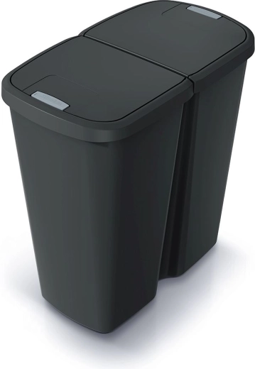 Prosperplast Compacta Duo kôš na triedený odpad 45 l