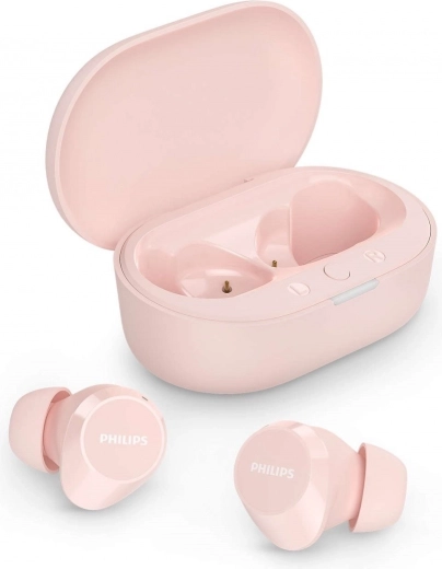 Bezdrôtové slúchadlá true wireless philips tat1209 ružová
