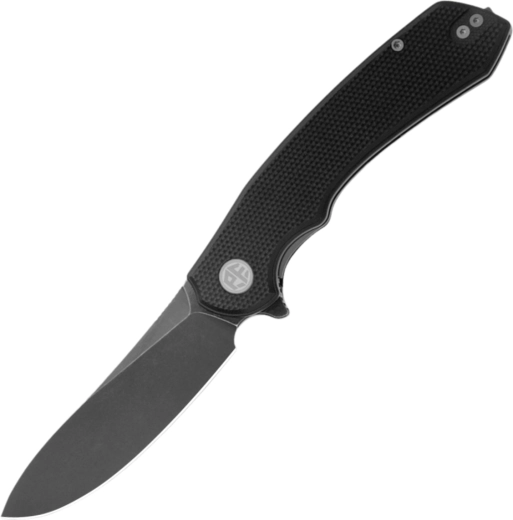 Petrified Fish Waterspout zatvárací vreckový nôž 9 cm black stonewash G10