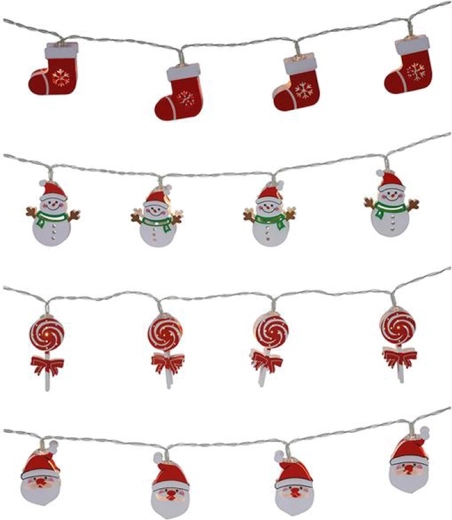 Svetelná reťaz 10 LED s časovačom