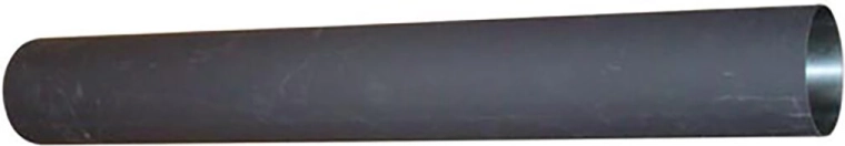 Dymová rúra 180 mm, dĺžka 750 mm, čierna