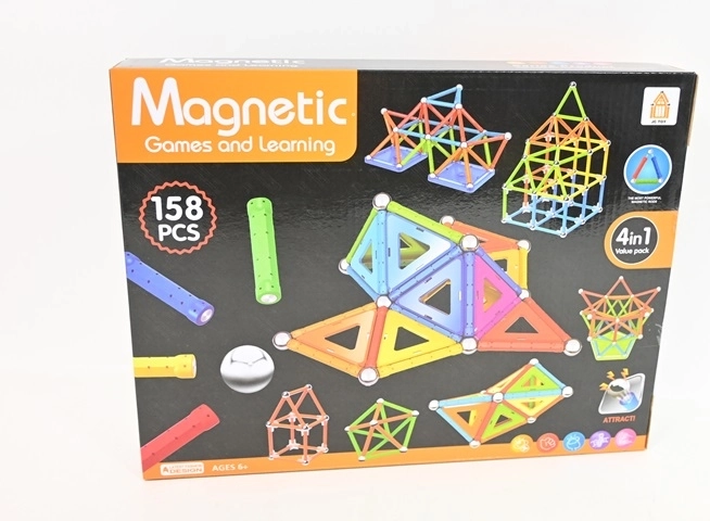 Magnetická stavebnica 158 dielov