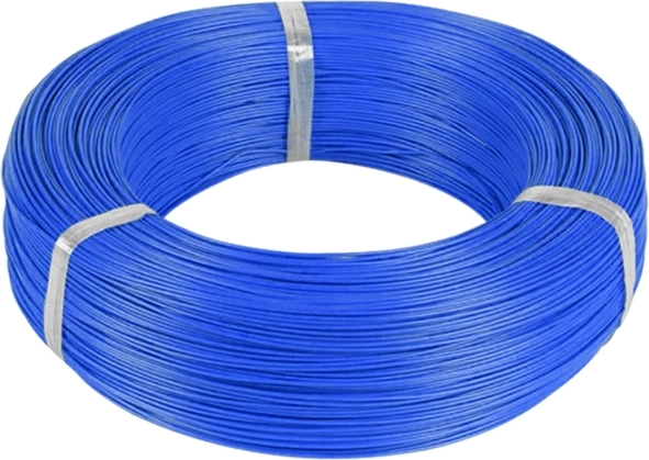 Silikónový napájací kábel MSP 15AWG 1,7 mm² modrý – 1 meter