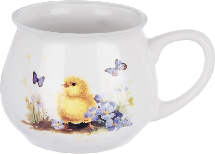 Keramický hrnček Jar kuriatko 300 ml