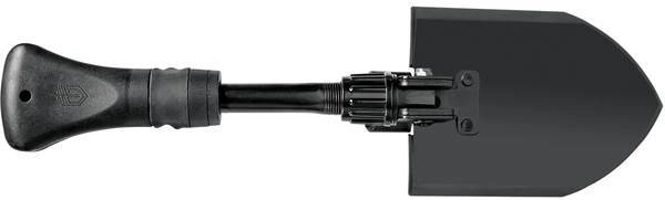 Skladacia lopatka GERBER Gorge 42 cm, oceľ, čierna, puzdro