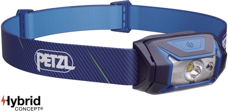 čelovka Petzl Tikka modrá 350 lm