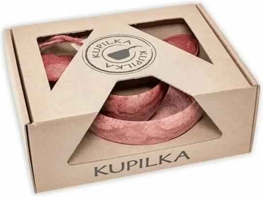Kupilka Junior set na výlety červený (miska, pohár, spork)