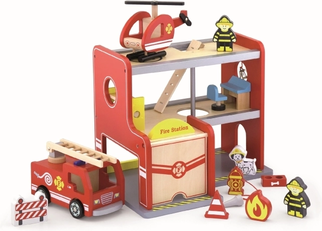 Drevená hasičská stanica Viga