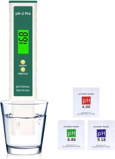 Digitálny pH meter RENEW FORCE s podsvieteným LCD a kalibračnou súpravou