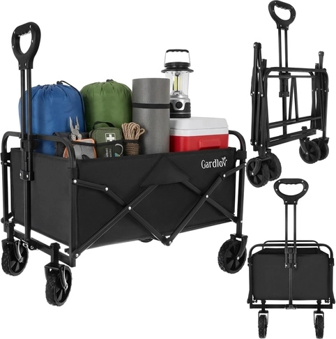 Skladací záhradný vozík GARDLOV 90 l, nosnosť 100 kg