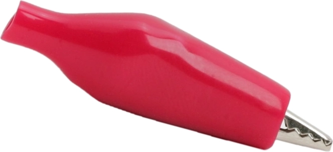 Mini krokosvorka s červenou PVC izoláciou
