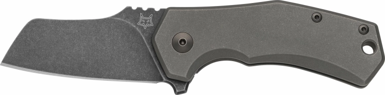 Fox Knives Italico vreckový nôž 6 cm, titán, PVD Stonewash, s klipom