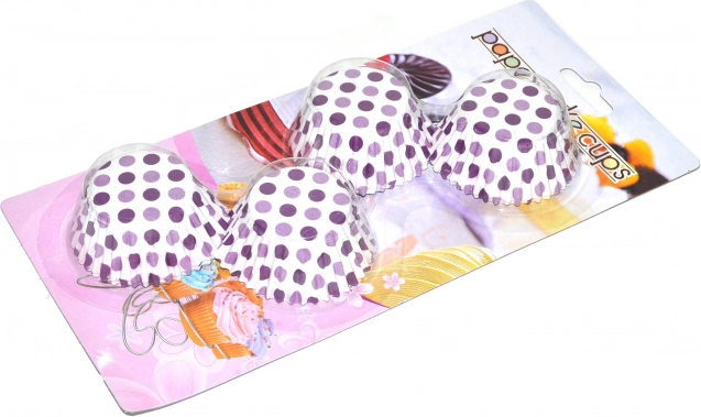 Farebné cukrárske košíčky na muffiny 4 cm, výška 2 cm – 100 ks