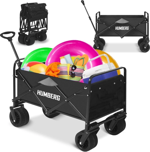 Skladací prepravný vozík 100 l HUMBERG