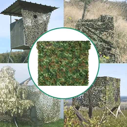 Vojenská maskovacia sieť moro 2 × 2 m na balkón (tieniaca) - 1 kus