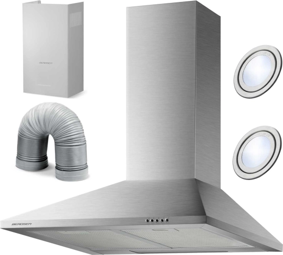Komínový odsávač pár 60 cm BERDSEN BT-213 inox