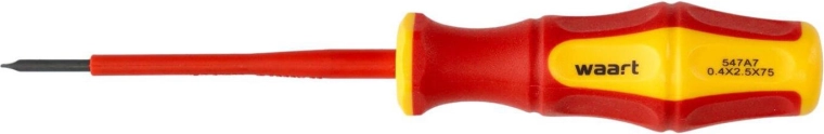 Izolovaný plochý skrutkovač SL 2,5 × 75 mm