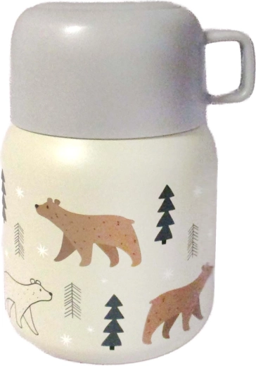 Termoska na jedlo s motívom medveďa 400 ml