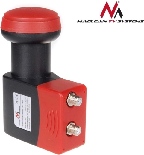 Satelitný twin LNB MACLEAN MCTV-670 s vysokým ziskom