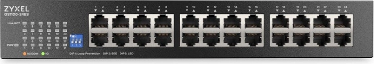 Zyxel GS1100-24ES gigabitový ethernetový prepínač