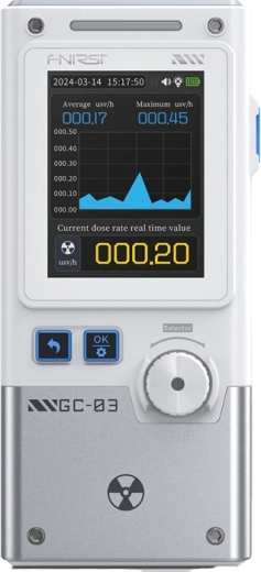 Fnirsi GC-03 WT multifunkčný detektor ionizujúceho žiarenia