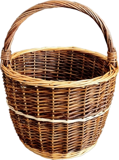 Kôš z nelúpanej vŕbovice priemer 30 cm