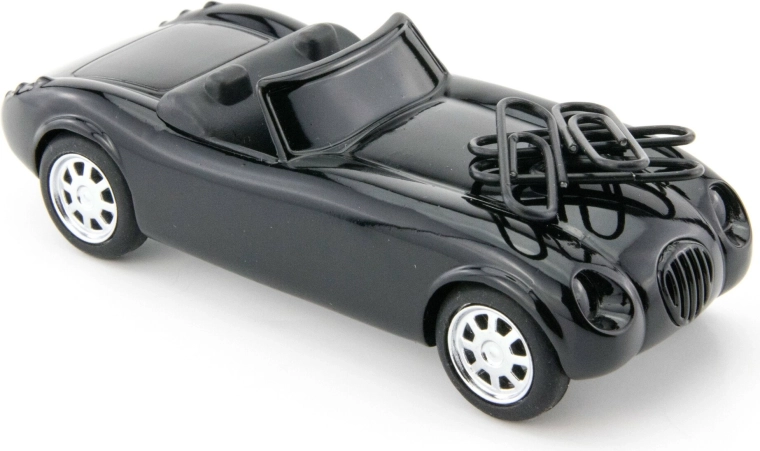 Troika Road Star držiak na kancelárske sponky, čierny