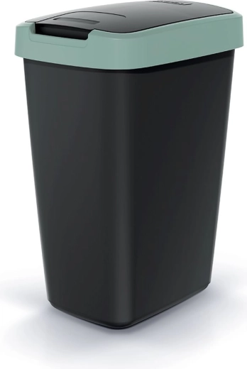 Odpadkový kôš s výklopným vekom 12 l – Prosperplast