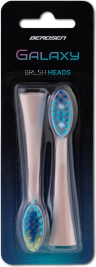 Náhradné hlavice pre sonickú kefku BERDSEN Galaxy, 2 ks