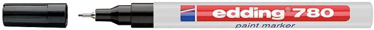 Lakový popisovač edding 780 čierny