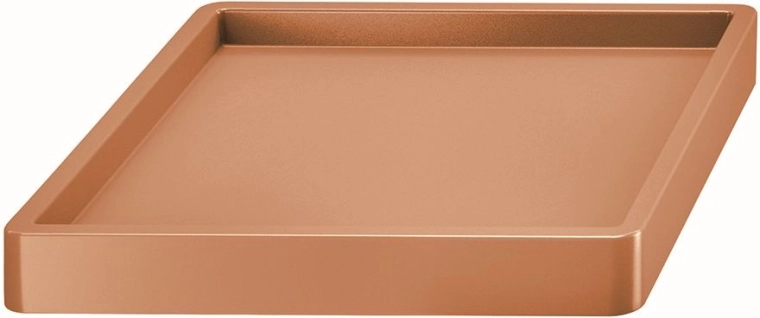 Pojazdná podmiska na kvetináče Mobile Saucer Square 36,6 cm terakota