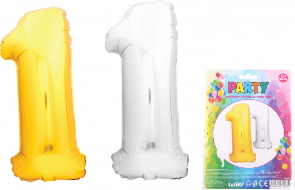 Nafukovací balónik číslo 1