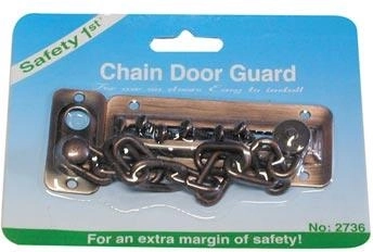 Bezpečnostná retiazka na dvere z pozinkovanej ocele