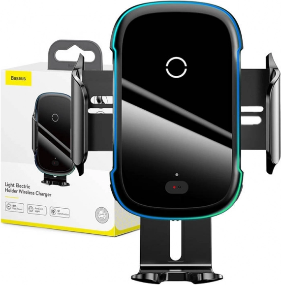 Elektrický držiak do auta Baseus s bezdrôtovou nabíjačkou
