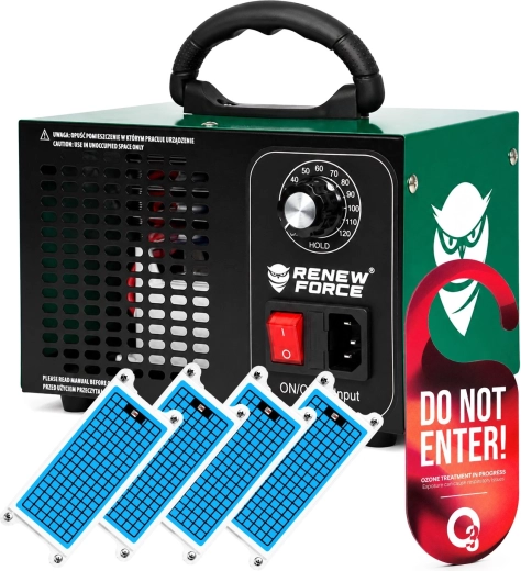 Generátor ozónu Renew Force 60 000 mg/h s časovačom 120 min
