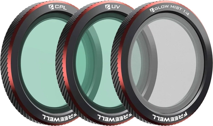 Magnetické filtre FREEWELL NEO 2 Everyday – sada 3 ks pre DJI Neo 2