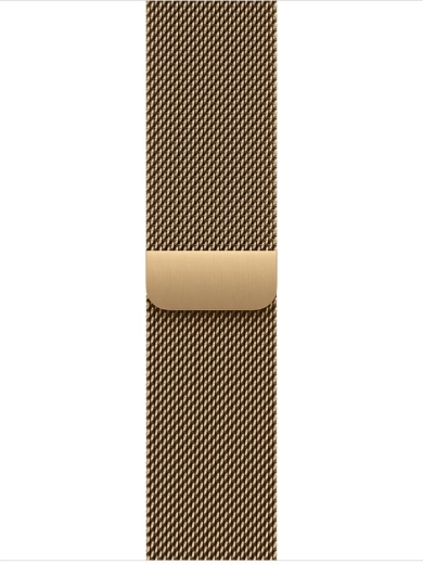 Milánsky remienok k hodinkám 42 mm v zlatej farbe