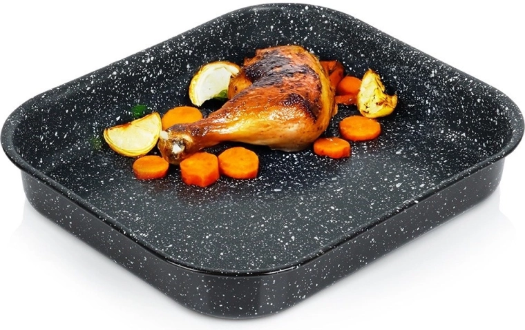 Granitový obdĺžnikový pekáč GRANDE 3 l, 29,5 × 26 × 4,5 cm