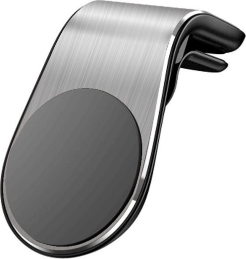 Magnetický držiak do auta na mriežku vetrania Maxlife MXCH-13, strieborný