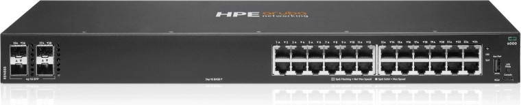 Aruba Networking CX 6000 – 24-portový gigabitový switch so 4 SFP 1G uplinkmi