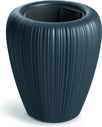 Kvetináč OROBO antracitový 29 cm